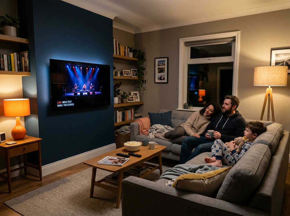 Ordinary TV without a hologram