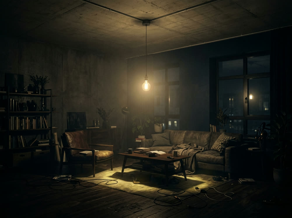 Scattered light without the technology