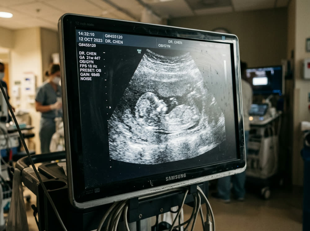 Blurry ultrasound